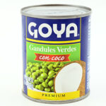 GUANDULES VERDES C/COCO GOYA 8 OZ