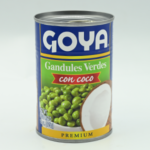 GOYA GUANDULES VERDES C/COCO 15.5 OZ